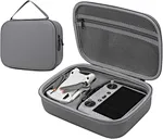 Carrying Case for DJI Mini 4 Pro, Hard Shell Storage Bag with highest grade leather PU material,It can effectively prevent water seepage, and it is anti-slip and scratch-resistant, maintaining a delicate appearance.